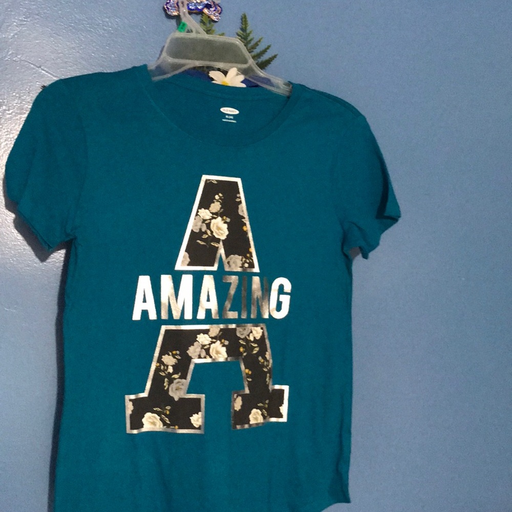 Dark Blue  Old Navy AMAZING Shirt  NWOT. Sz 14 💙